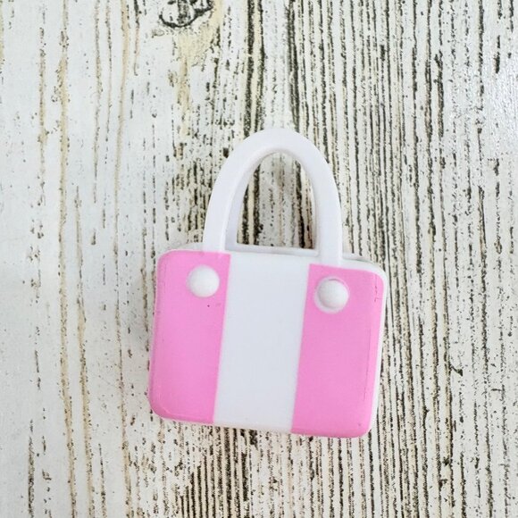 Bluey Lot of 2 Beach Bag Purse Chilli Yellow Pink for Mom Figure Playset Toy - Picture 2 of 10